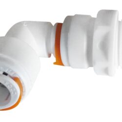 Raccordo a 90° femmina con maschio da 3/8" 1 CF(10 PZ)