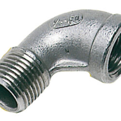 Gomito maschio/femmina inox 3/8"