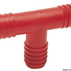 Raccordo nylon a T mm 22