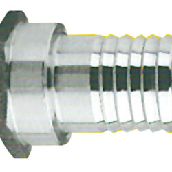 Portagomma inox femmina 1/2" x 15 mm