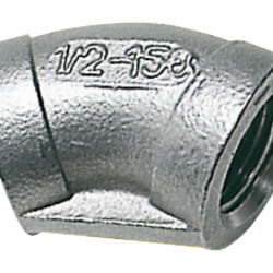 Gomito inox femmina/femmina 45° 2"