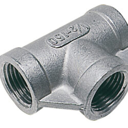 Raccordo T inox femmina/femmina/femmina 3/4"