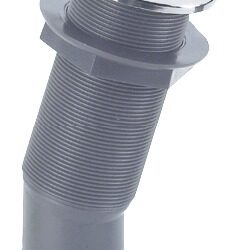 Scarico testa inox 15° 50 mm x 2" 1/4 con valvola