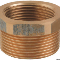 Riduzione in bronzo M-F da 3/4" x 1/2"