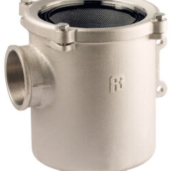 Fltro acqua in bronzo nichelato serie Ionio 1"
