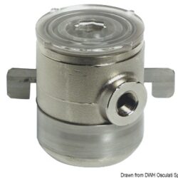 Filtro acqua ottone cromato 3/4"