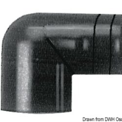 Gomito 90° Whale 38 mm