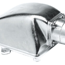 Succhiarola inox Ø 25 mm orizzontale