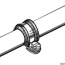 Fascetta fermatubo mm 10 1 CF(10 PZ)