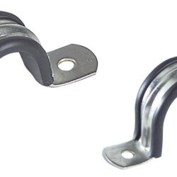 Cavallotti tubi inox/gomma 22mm