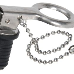 Tappo inox espansione 22 mm con catenella