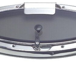 Oblò Bomar inox ellittico 495x 219 mm