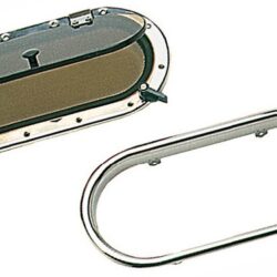 Oblò SCM inox ovale 410 x 210mm