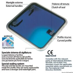 Passo uomo Lewmar Low Profile60 con braccetto