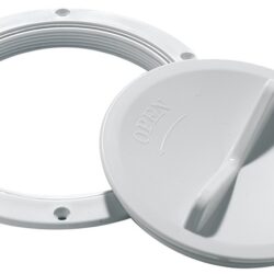 Tappo ispezione bianco 127 mmapertura facilitata