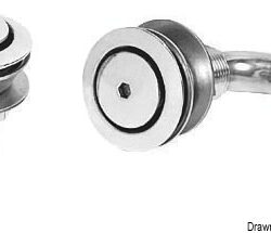 Sfiato inox 90° testa 45 mm