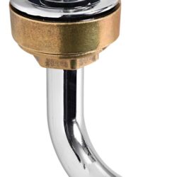 Sfiato ottone cromato 16 mm 90° destro