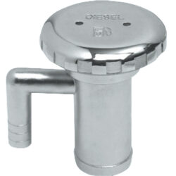 Tappo inox con sfiato Water 38 mm