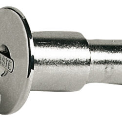 Tappo ottone cromato a filo Fuel 38 mm