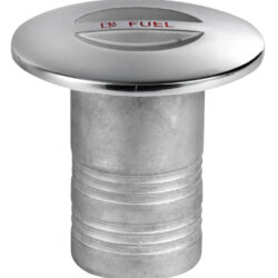 Tappo inox a filo Fuel 50 mm