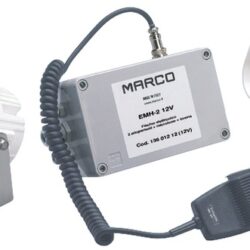 Tromba con fischio 112 dB 12 V a 2 altoparlanti