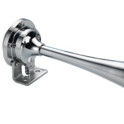 Tromba cromata 1 corno 12 V