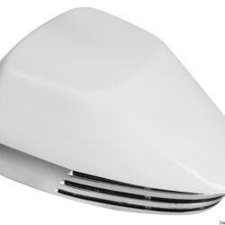 Tromba ABS cromato e bianca 12 V