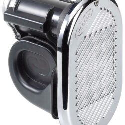 Tromba Hurricane cromata 24 V