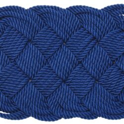 Zerbino nylon 72 x 37 cm blu