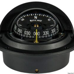 Bussola Ritchie Wheelmark 3" incasso nera/nera