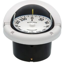 Bussola Ritchie Helmsman 3"3/4 incasso bianca/b.