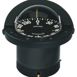 Bussola Ritchie Navigator 4"1/2 incasso nera/nera