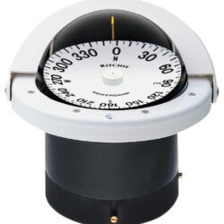 Bussola Ritchie Navigator 4"1/2 incasso bianca/b.