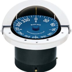 Bussola Ritchie Supersport 4"1/2 bianca/blu