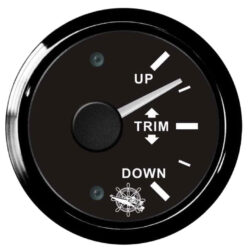 Indicatore trim 0/190 ohm nero/nera