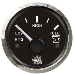 Indicatore acque nere 10/180 ohm nero/lucida