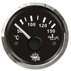 Indicatore temperatura olio 50/150° nero/lucida