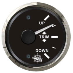 Indicatore trim 0-190 ohm nero/lucida