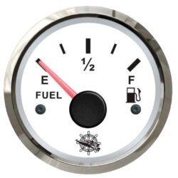 Indicatore carburante 10-180 ohm bianco/lucida