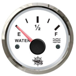 Indicatore acqua 10-180/240-33 ohm bianco/lucida