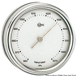 Barometro Barigo Orion quadrante argento
