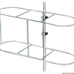 Portaparabordi 430 x 210 mm