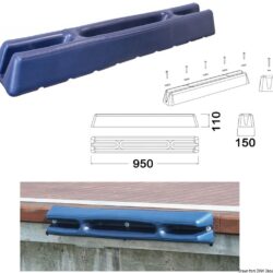 Protezione per pontile 950 mmblu