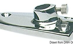 Basetta ABS cromato per asta 35.390.00