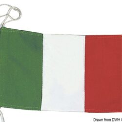Bandiera Italiana 20 x 30 cm