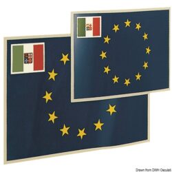 Bandiera adesiva Europa 20x30
