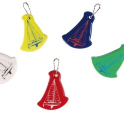 Portachiavi vela colori misti(confezione 10 Pz assortiti)