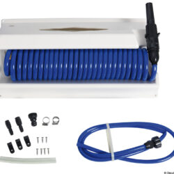 Contenitore con tubo acqua spiralato 7,5 mt