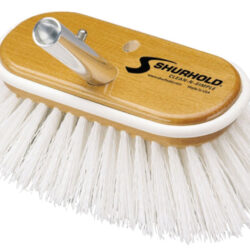 Spazzolone 6" fibre dure bianche