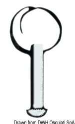 Perno inox 4x15 senza anello